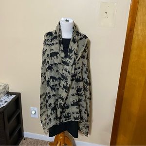 Penelope Ann Ladies Scarf large coverup wrap